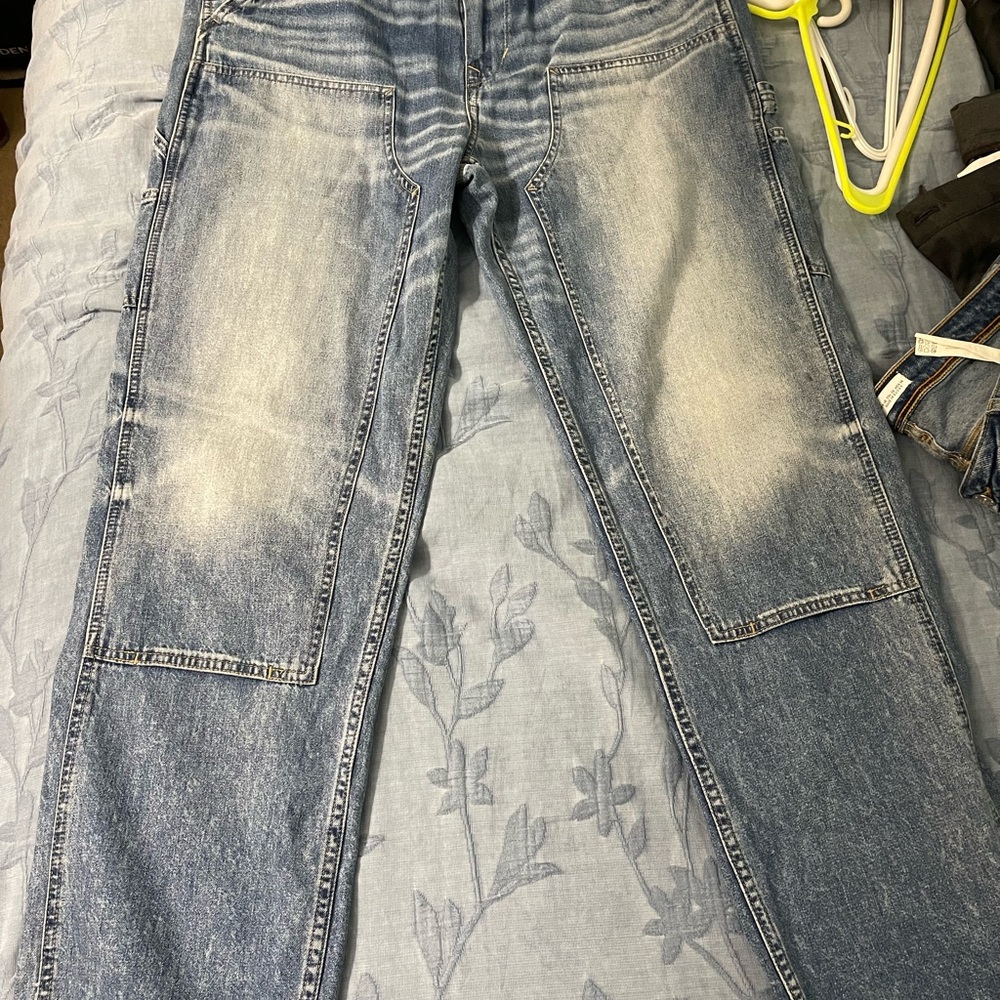 Men’s American Eagle Outfitters Light Blue Carpenter Jeans